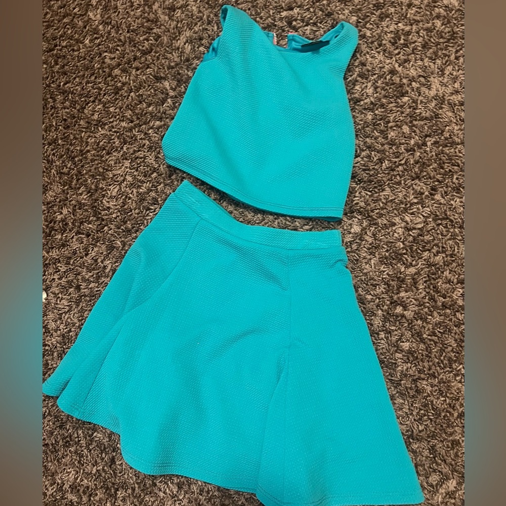Zumiez Teal Kids Matching Set